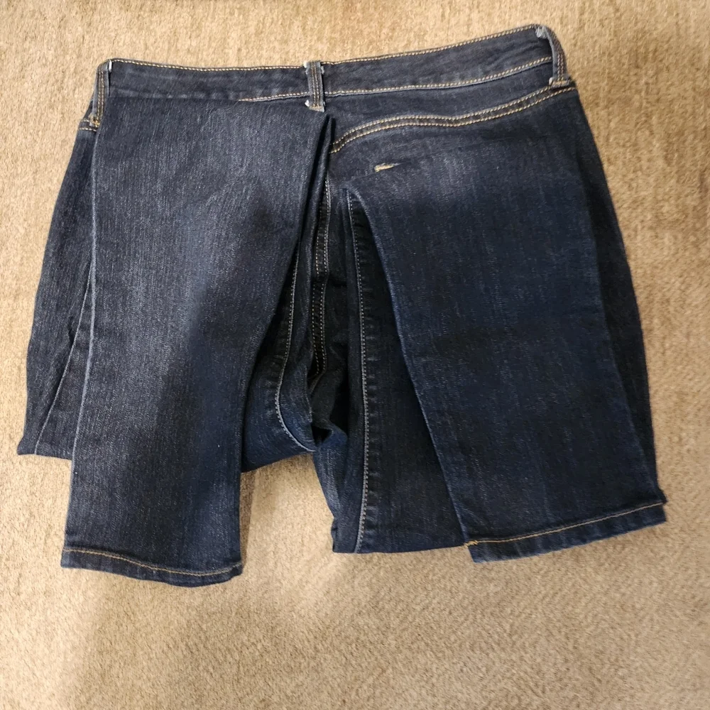 New Directions Deep Indigo Skinny Jeans